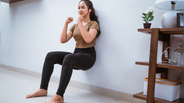 Wall sits: Quiet burn, but powerful tension